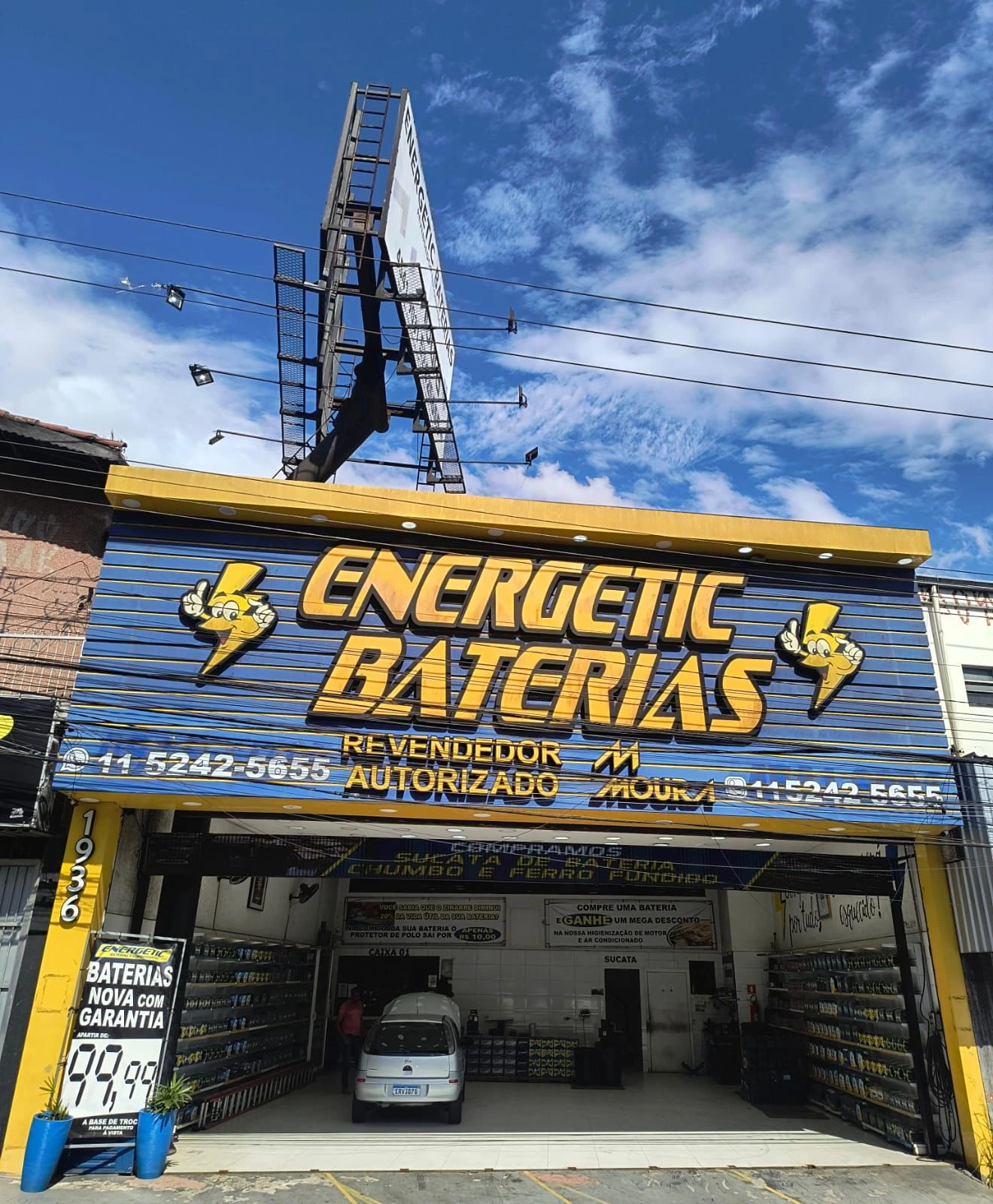 Atendente Energetic Baterias